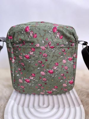 کیف دوشی دخترانه مدل پارچه ای (کد 613)