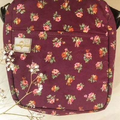 کیف دوشی دخترانه مدل پارچه ای (کد 603)