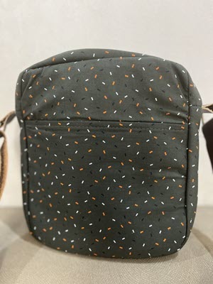 کیف دوشی دخترانه مدل پارچه ای (کد 611)