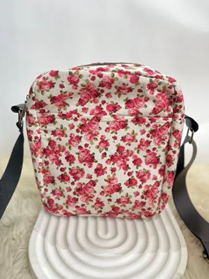 کیف دوشی دخترانه مدل پارچه ای (کد 615)