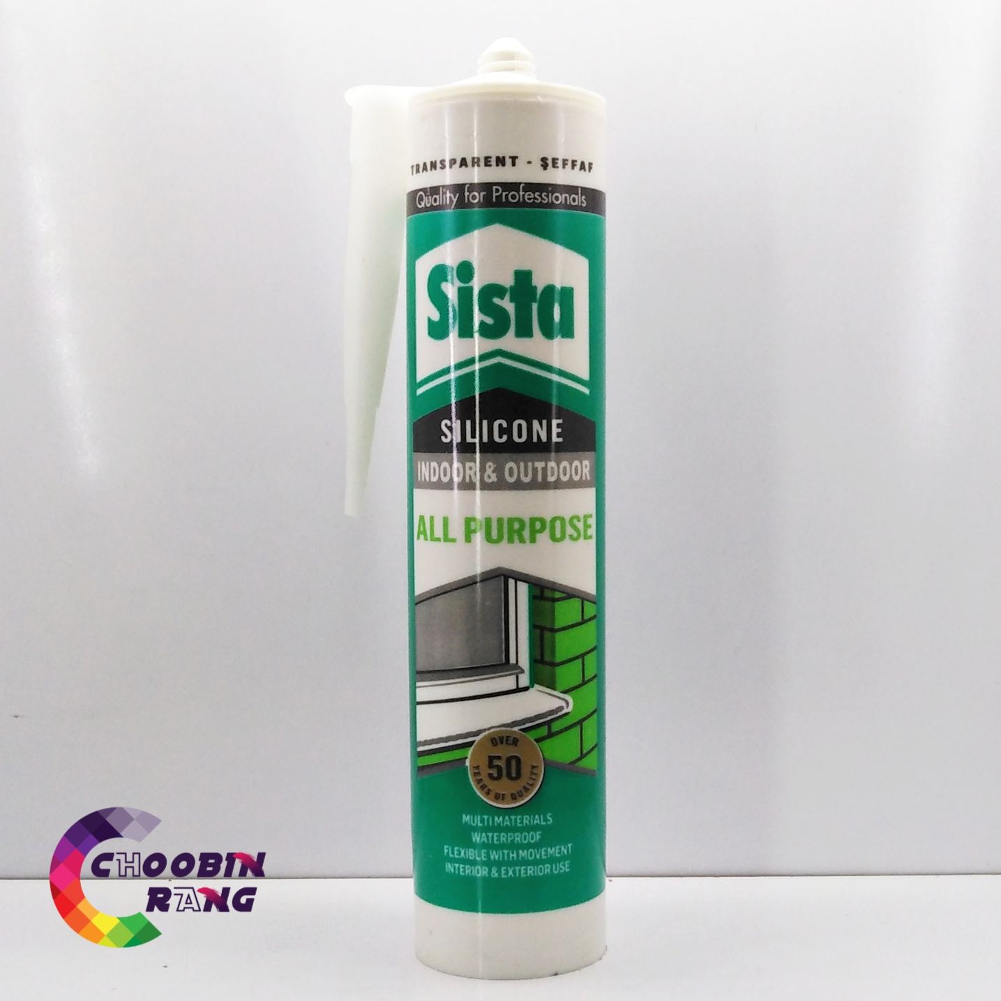 چسب اکواریوم سیستا (سیلیکون) sista (شفاف)