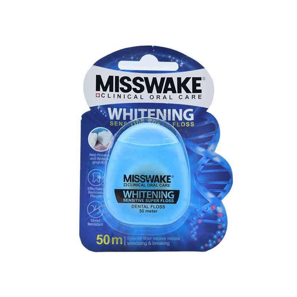 نخ دندان سفید کننده میسویک مدل WHAITENING