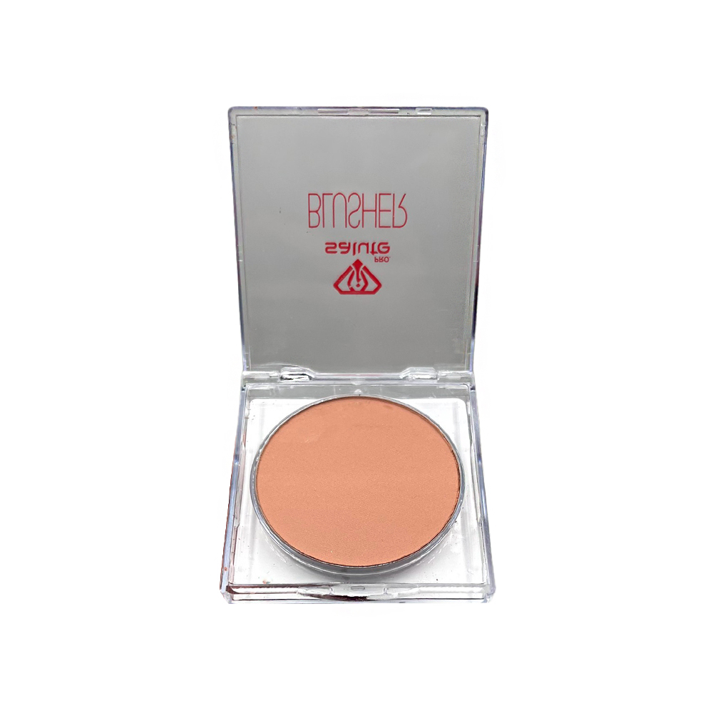 رژگونه کریستالی سالوته مدل CRYSTAL شماره 410 رنگ نود هلویی وزن 14 گرم