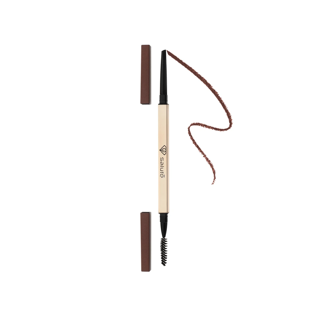 مداد ابرو سالوته مدل EYEBROW PENCIL شماره 04 رنگ قهوه ای