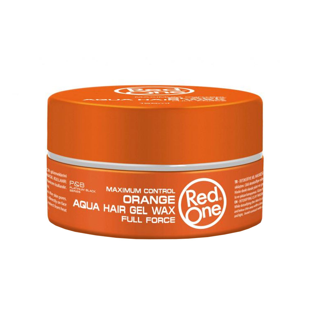 ژل واکس مو فوق قوی با پایه آب ردوان سری Aqua مدل ORANGE نارنجی با رایحه خربزه حجم 150 میل