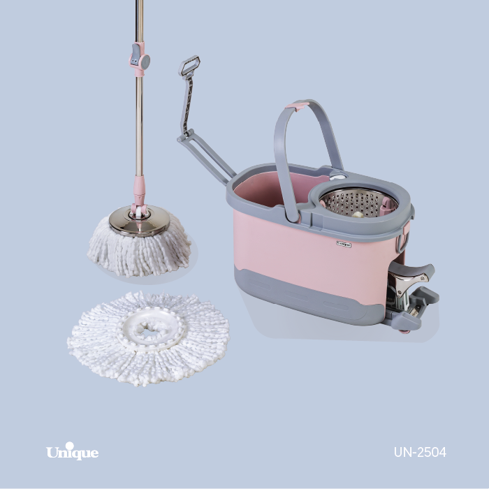 سطل و تی چرخدار یونیک2504