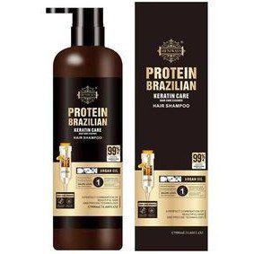 شامپو موی کراتینه فری سولفات پروتئین برزیلی