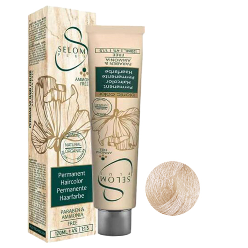 رنگ مو بدون آمونیاک سلوم شماره 7-11 حجم 120 میل رنگ سوپر پلاتینه شکلاتی