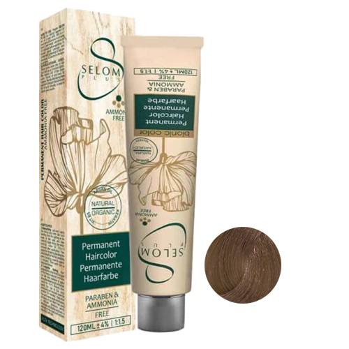 رنگ مو بدون آمونیاک سلوم شماره CS3 حجم 120 میل رنگ لایت اسپرسو