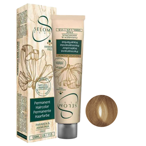 رنگ مو بدون آمونیاک سلوم شماره CS4 حجم 120 میل رنگ تافی