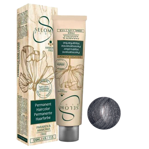 رنگ مو بدون آمونیاک سلوم شماره 11-9 حجم 120 میل رنگ بلوند دودی قوی خیلی روشن