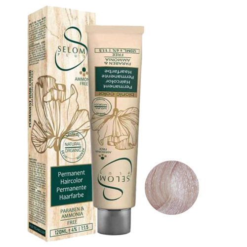 رنگ مو بدون آمونیاک سلوم شماره 2-11 حجم 120 میل رنگ صدفی