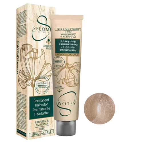 رنگ مو بدون آمونیاک سلوم شماره 31-9 حجم 120 میل رنگ بلوند بژ خیلی روشن