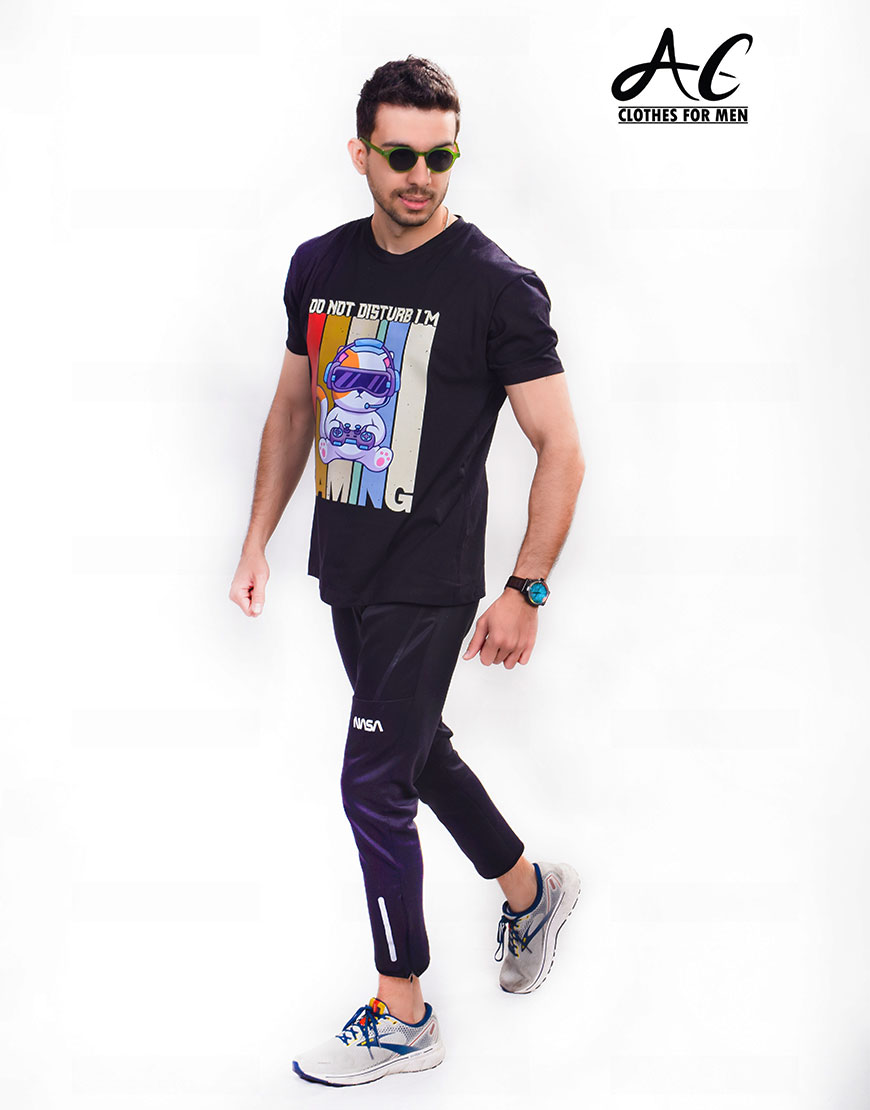 تی شرت آستین کوتاه مردانه کد AC-2217