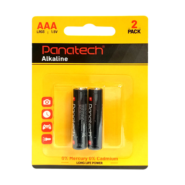 باطری نیم قلمی panatech (بسته 2 تایی)