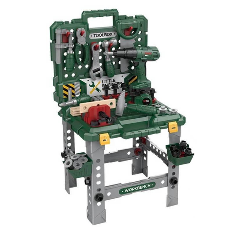 ست جعبه ابزار سایز بزرگ با لوازم کامل و دریل