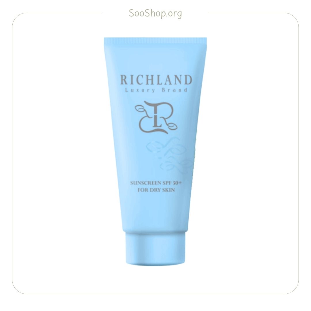 ضد آفتاب ریچلند برای پوست خشک بژ طبیعی شماره 2 (اصل) | Richland Sunscreen for Dry Skin Natural Beige No.2