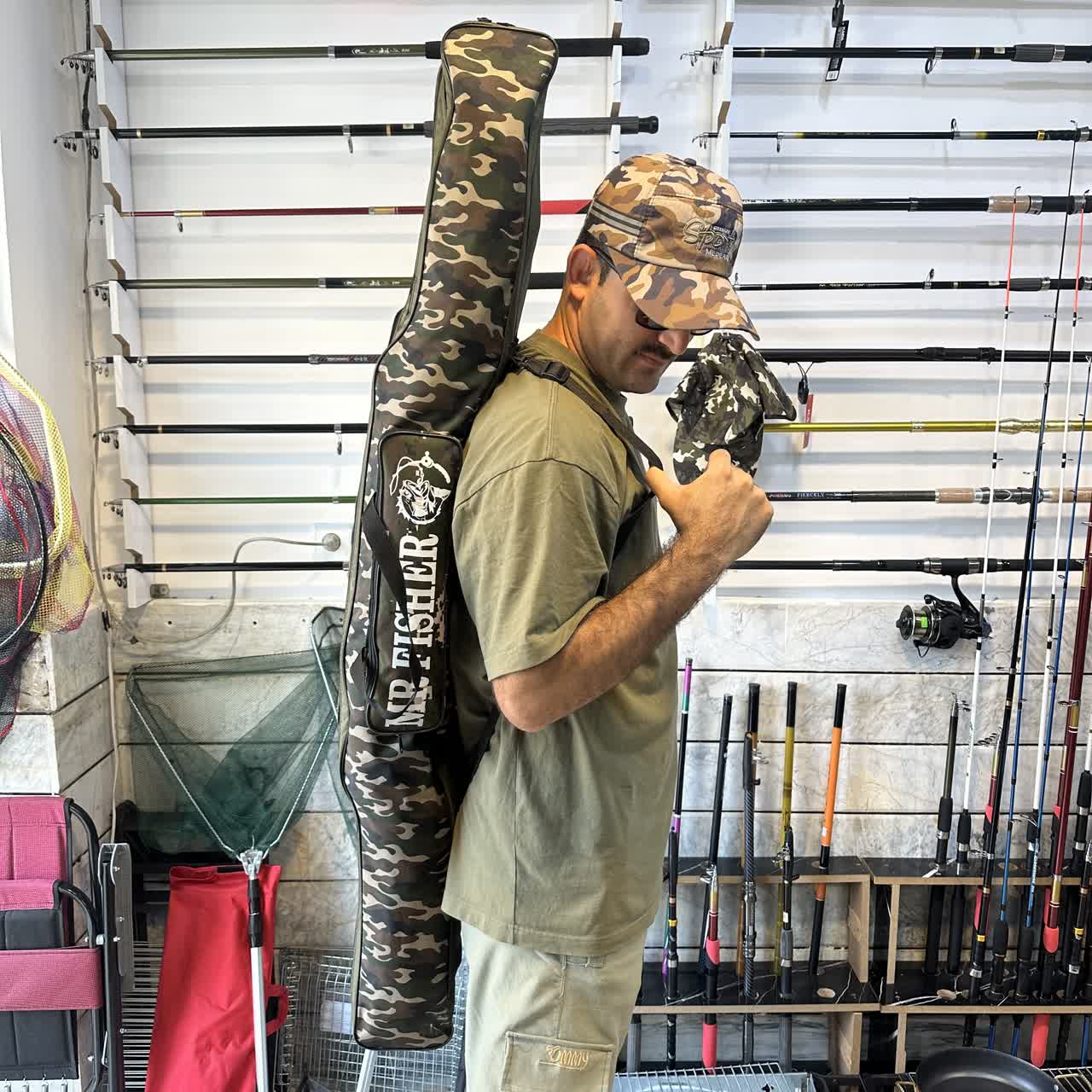 ساک (کیف) سه زیپ مستر فیشر