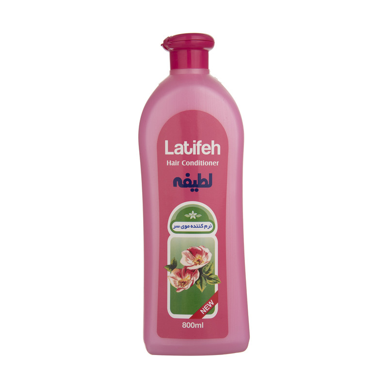 شامپو نرم کننده موی سر حجم 800 میلی لیتر لطیفه صورتی