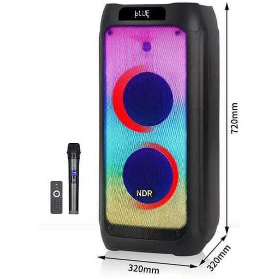 اسپیکر بلوتوثی قابل حمل مدل NDR -1608 پس کرایه