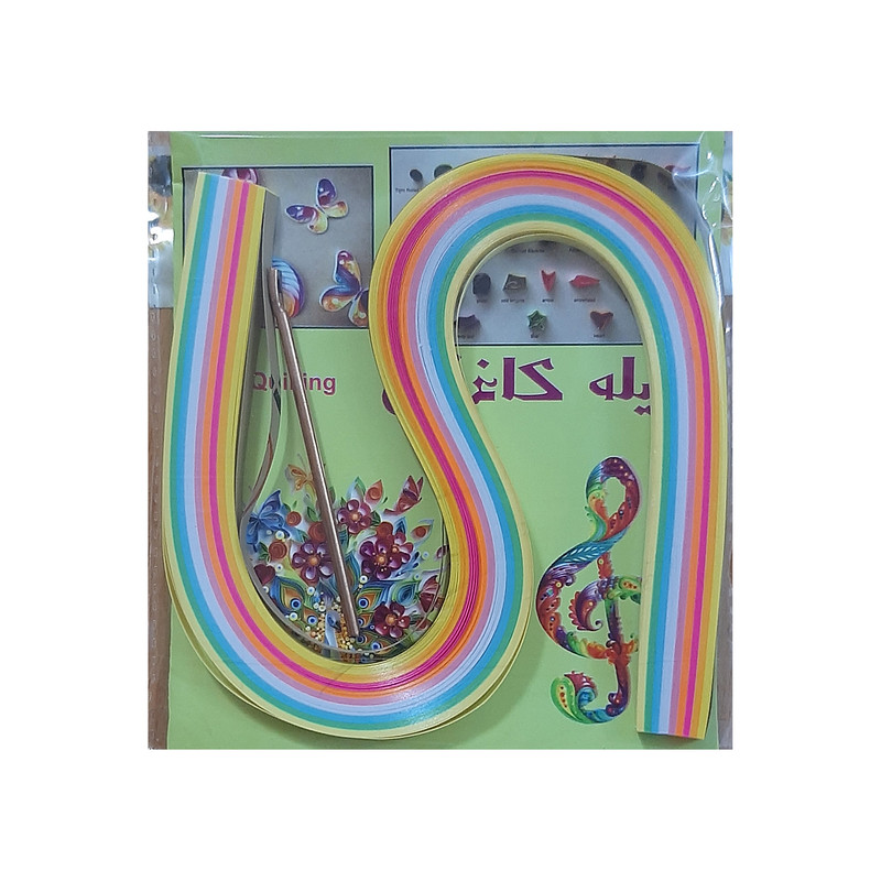 نوار ملیله کاغذی کد 567 بسته 125 عددی UZJ