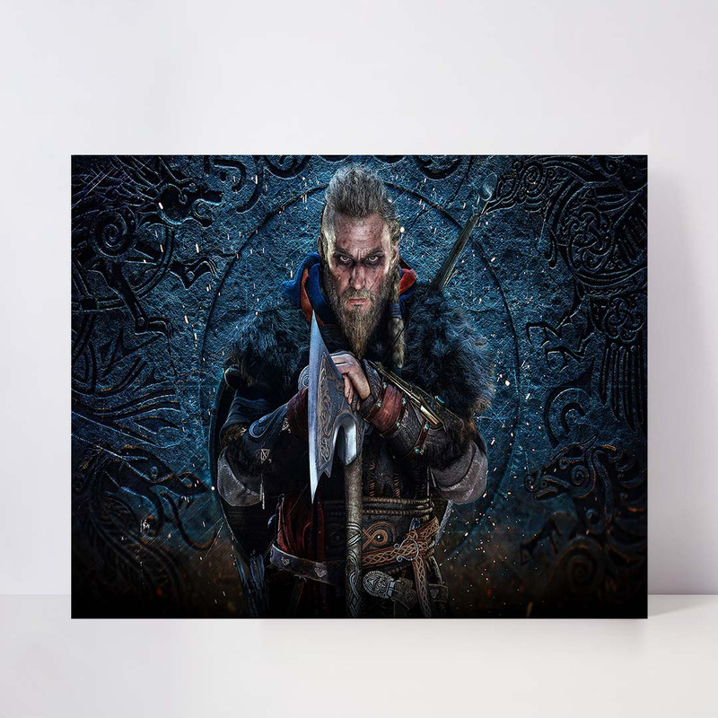تابلو شاسی مدل assassins creed valhalla game کد S-10039