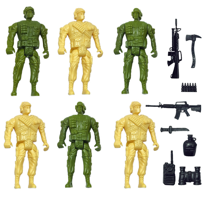 فیگور سرباز مدل کماندو بسته 14 عددیمدل 1