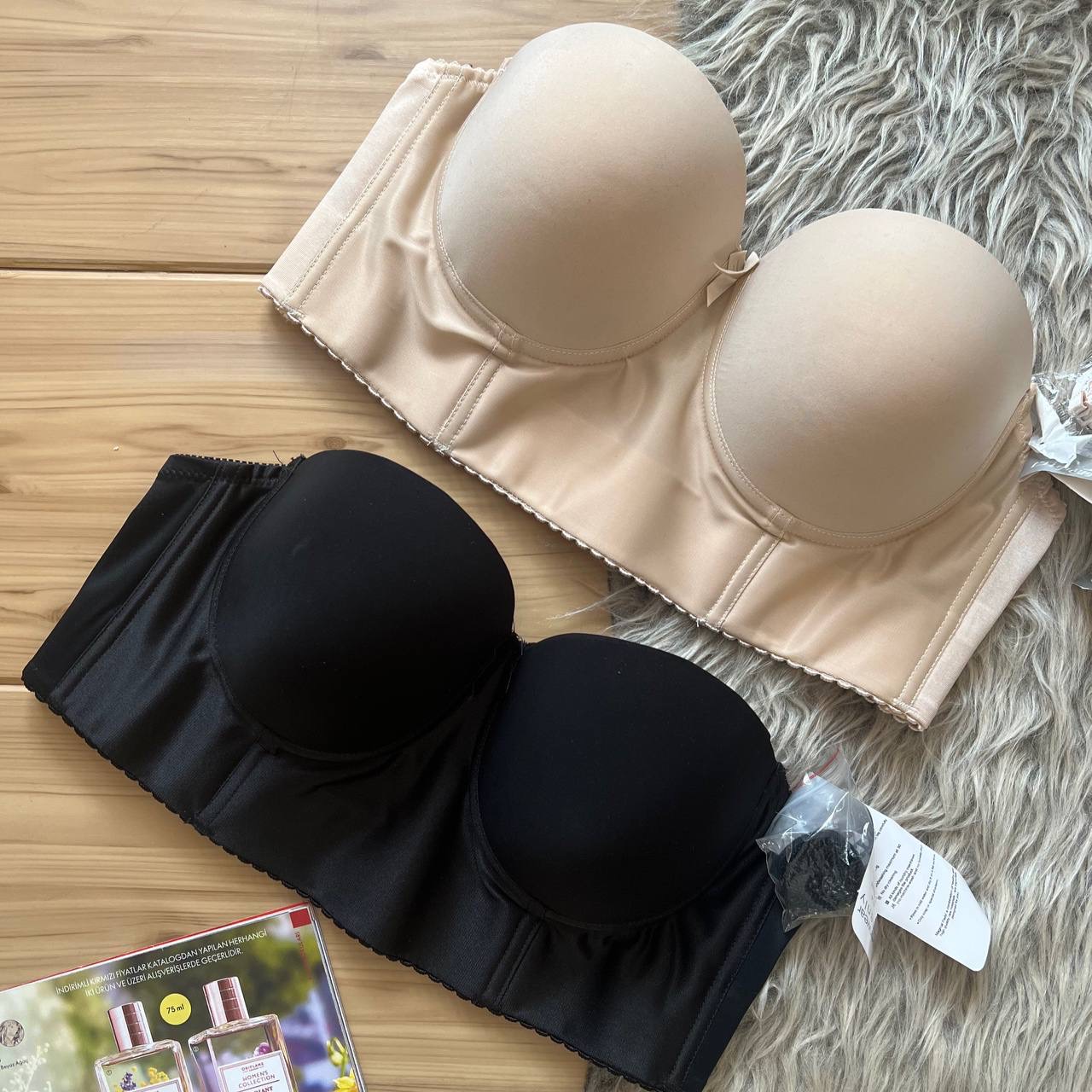 سوتین لایه نازک دکلته آویناپایه بلند