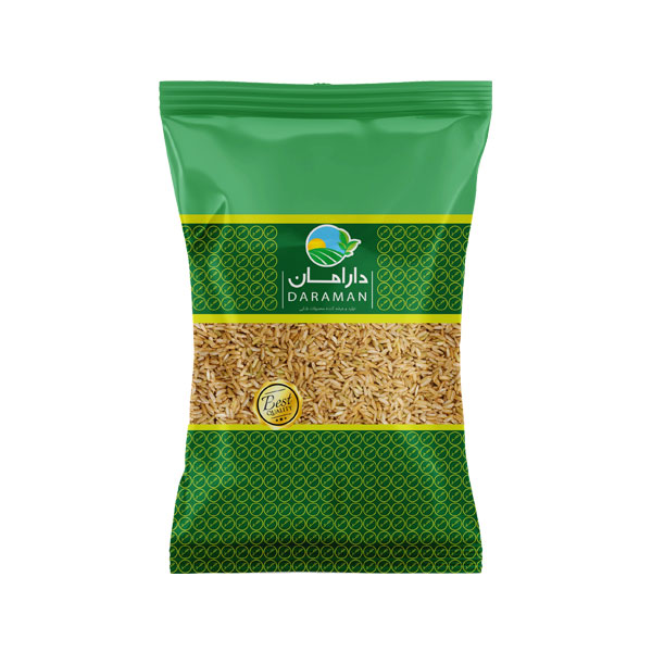 برنج قهوه ای 900 گرم - دارامان