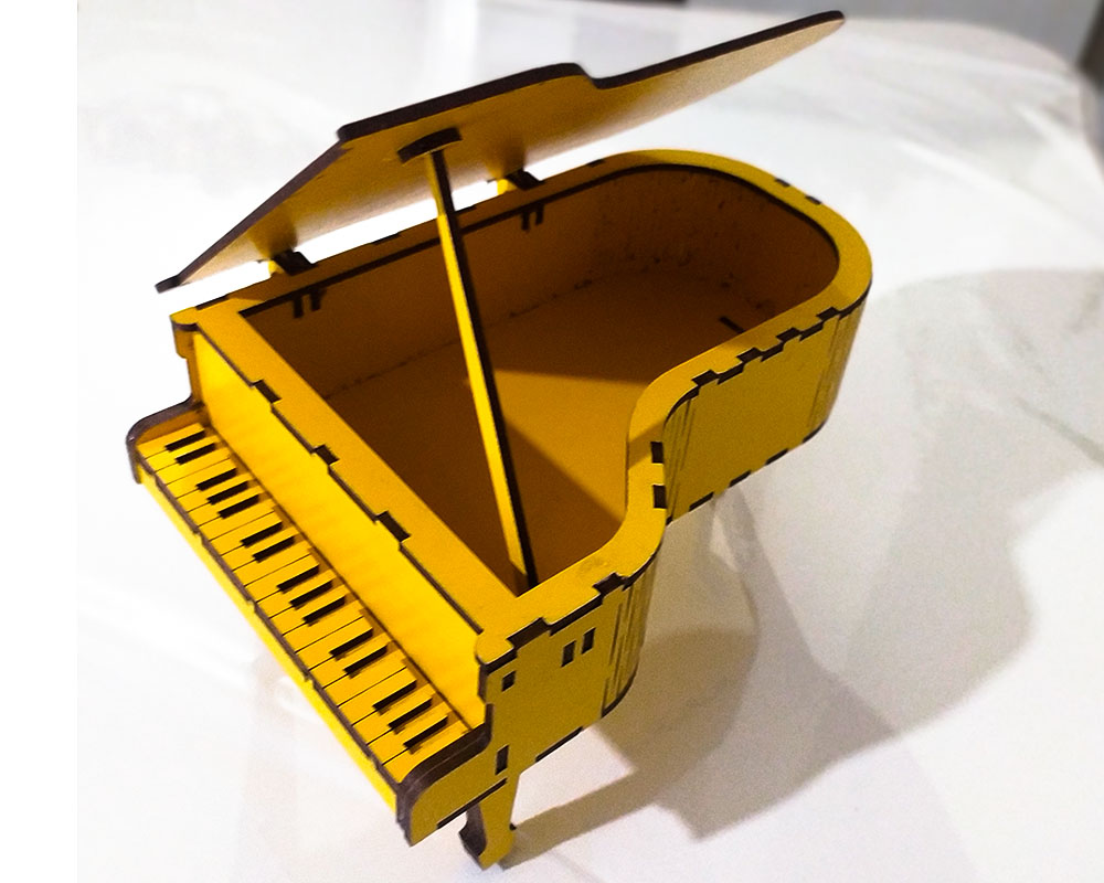 باکس طرح پیانو