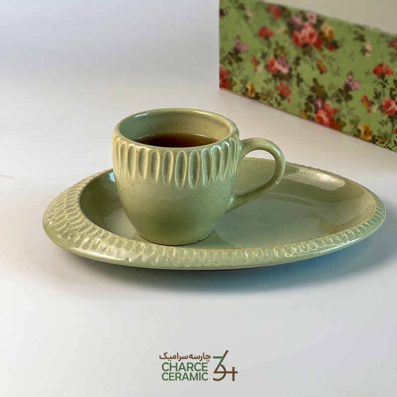 ست فنجان چای و پلیت