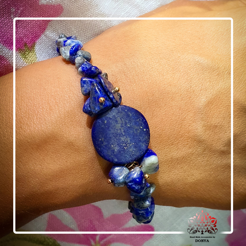 دستبند سنگ لاجورد