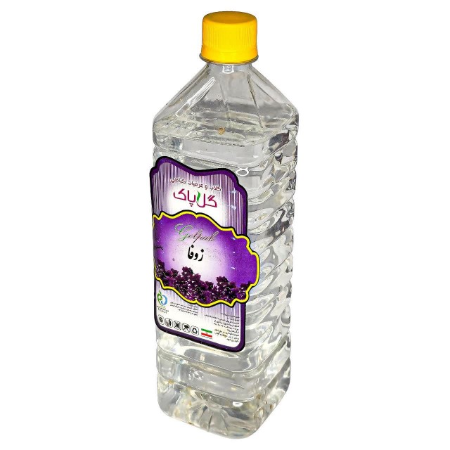 عرق گل زوفا (1 لیتر)