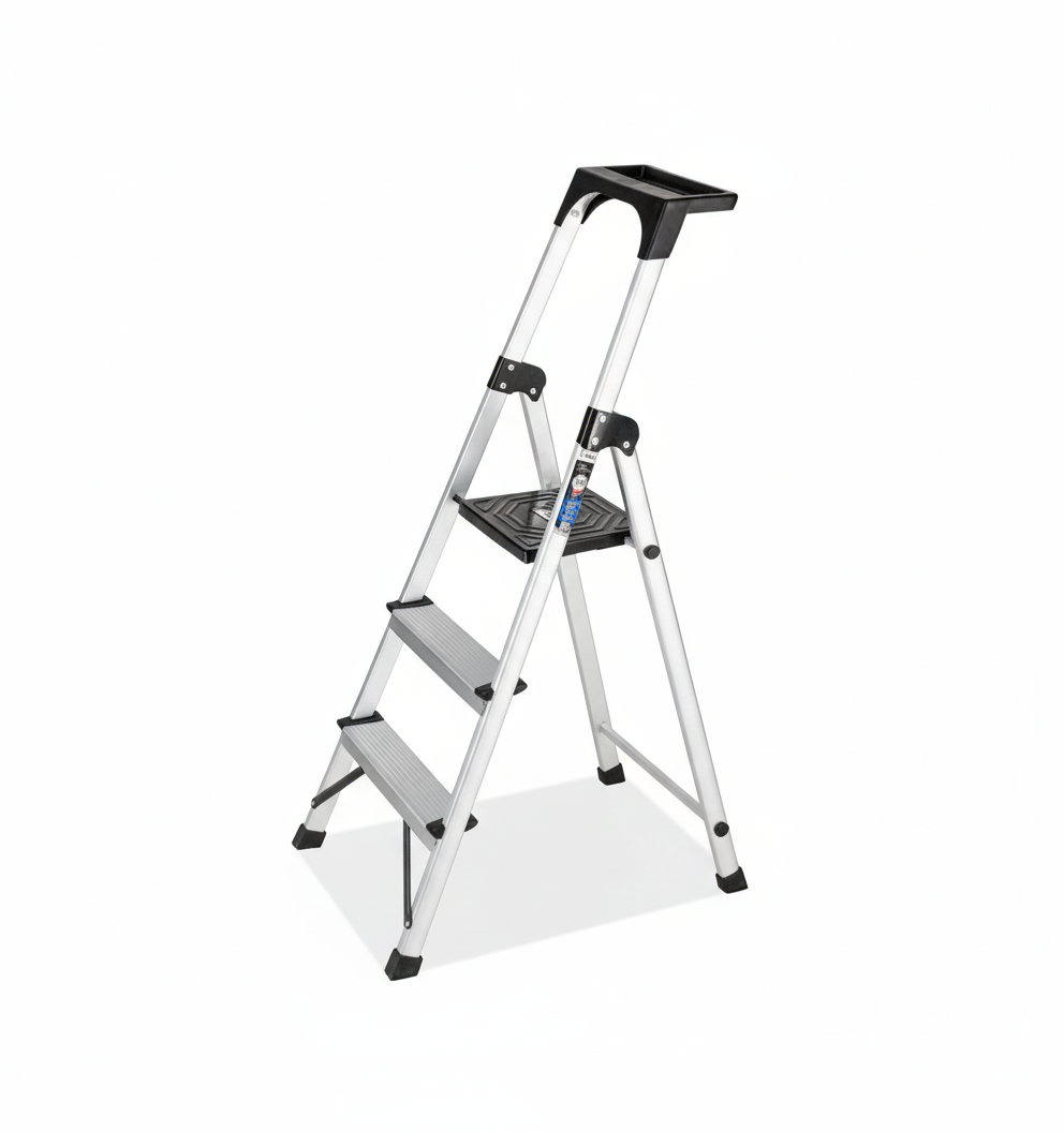 نردبان 3پله آلومینیومی یونیک کد UN-2303 (پس کرایه)