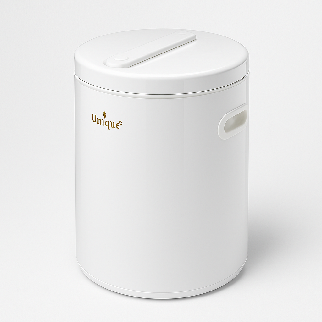 سطل برنج بدون پیمانه سفید یونیک کد UN-4170 (پس کرایه)