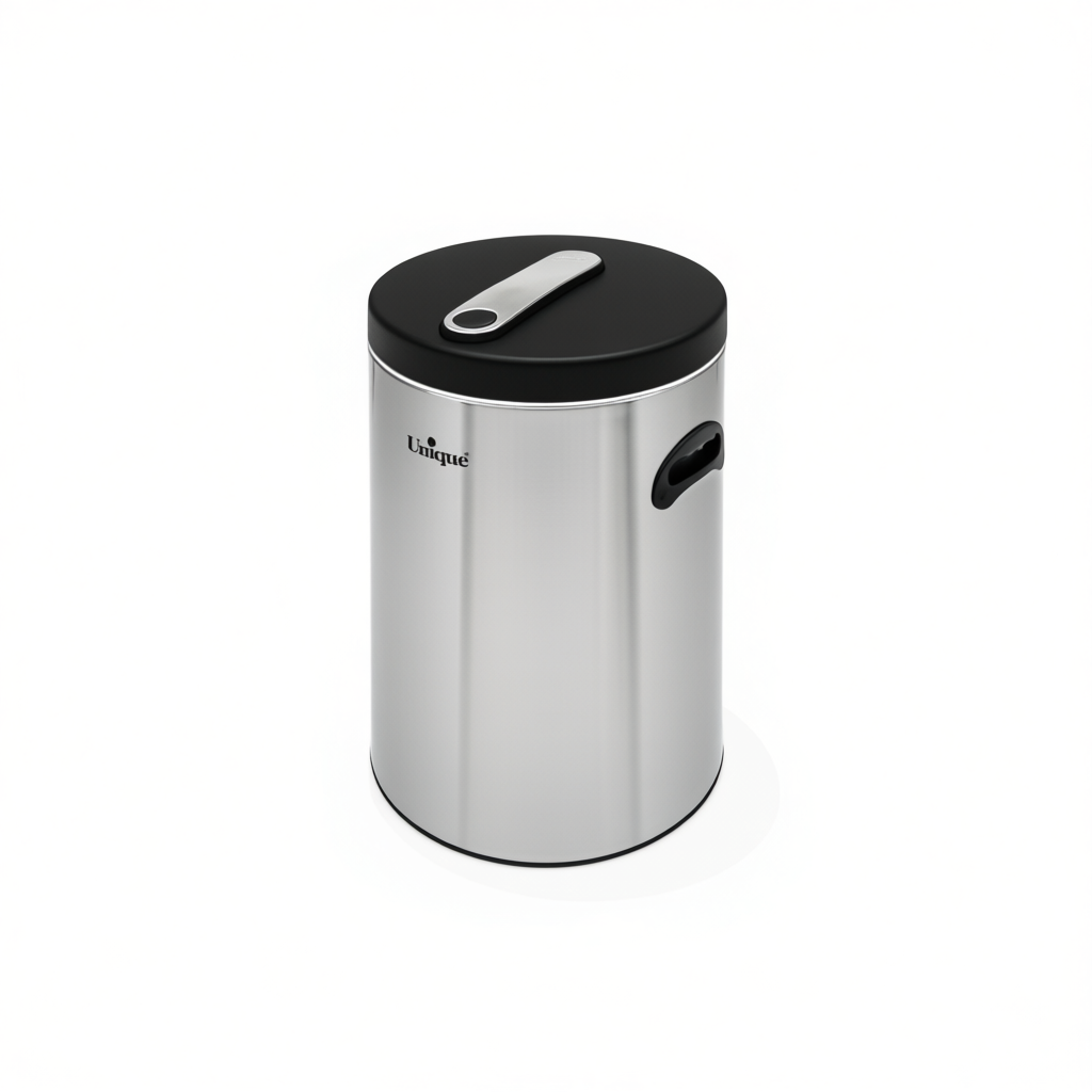 سطل برنج 16کیلویی بدون پیمانه استیل یونیک کد UN-4470 (پس کرایه)