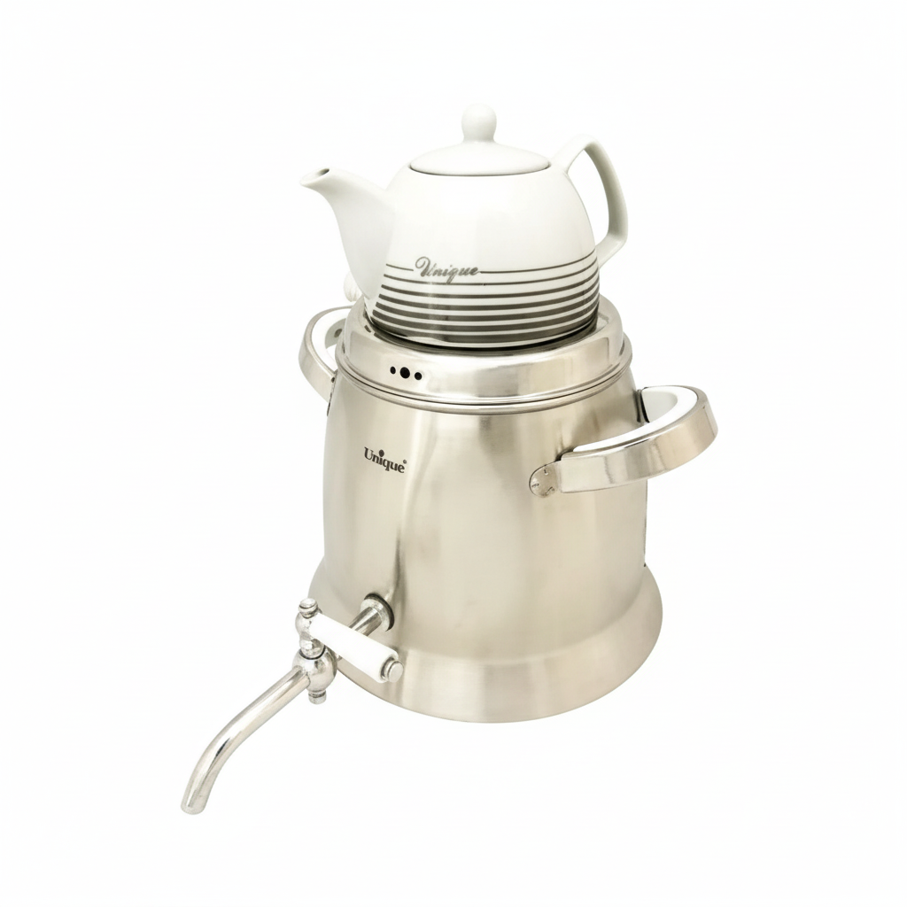 کتری قوری 6لیتر شیردار یونیک کد UN-7242 (پس کرایه)