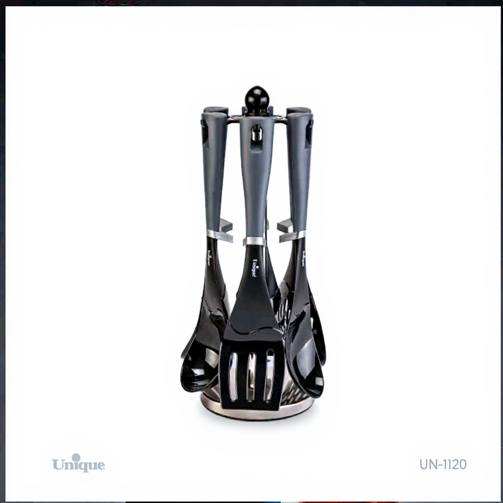 ست کفگیر ملاقه رنگی آنتیک یونیک کد UN-1120 (پس کرایه)