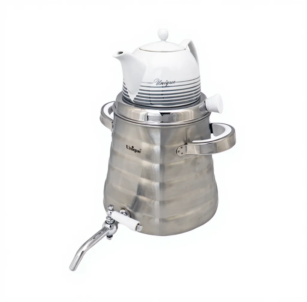 کتری قوری 5لیتر شیر دار یونیک کد UN-7262 (پس کرایه)