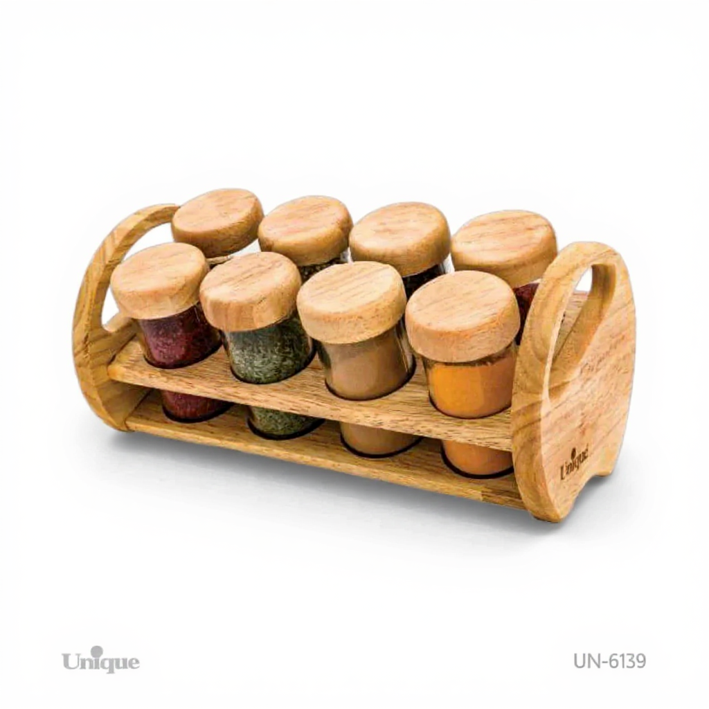 ست ادویه 8تایی هلالی یونیک کد UN-6139 مبلمونسرا مدل 293810