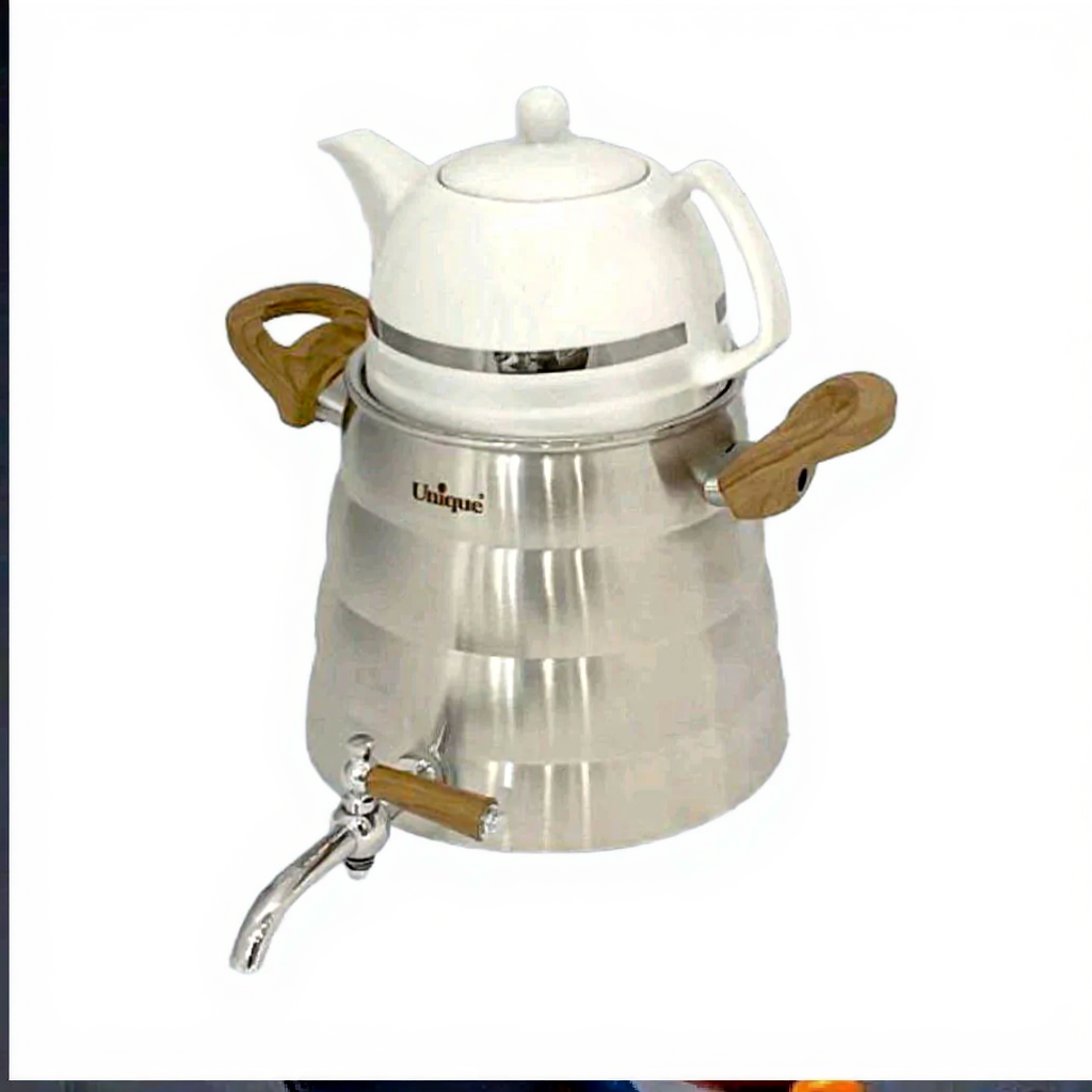 کتری قوری 4لیتر شیر دار یونیک کد UN-7250 (پس کرایه)