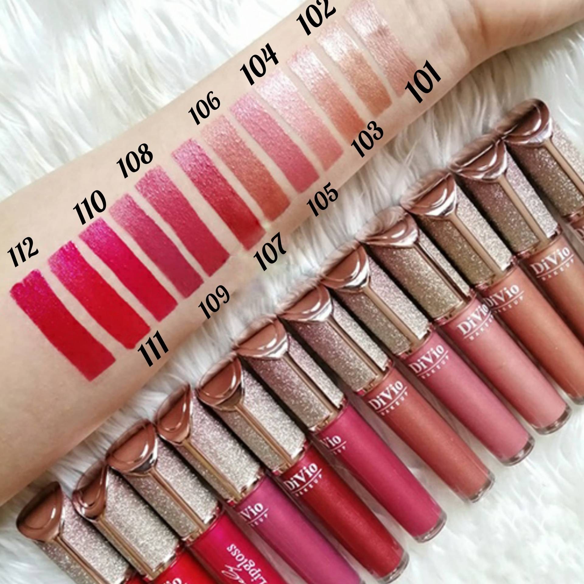 دیویو رژ لب مایع شاین دار 111