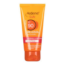 آردن ضد آفتاب spf 90 بژ هلویی پوست خشک  50 میل