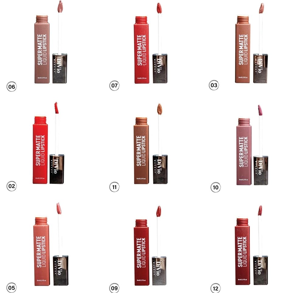 دیویو رژ لب مایع مات D12