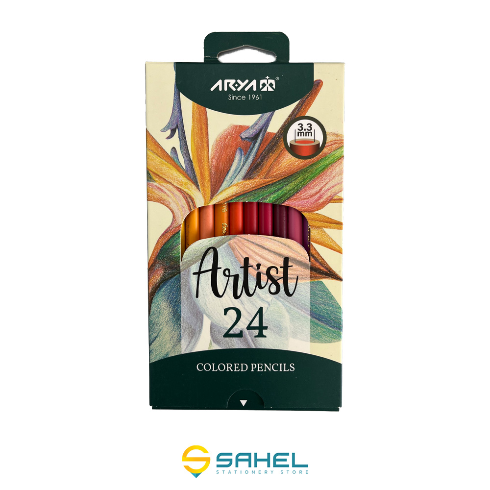 مداد رنگی 24 رنگ آرتیست آریا