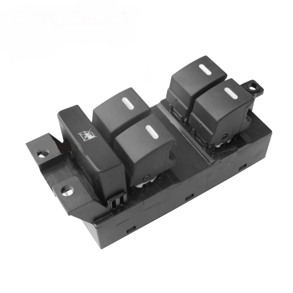 کلید شیشه بالابر جلو چپ شاهین سایپا یدک (کپی) قطعات خودرو وحید