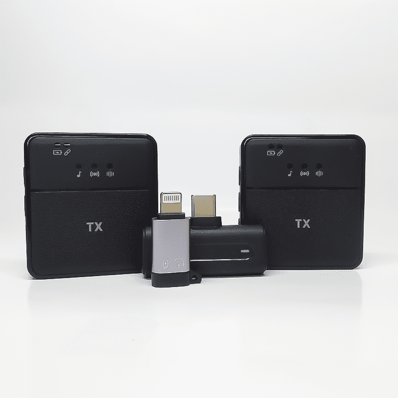 میکروفون یقه ای بیسیم SX8 دو میکروفن اصلی