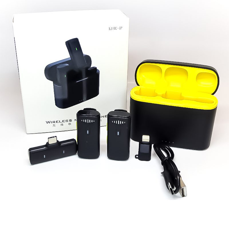 میکروفون یقه ایی بیسیم K10 دو کاربره دوکاره