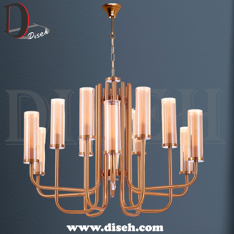 لوستر مدرن 12 شعله