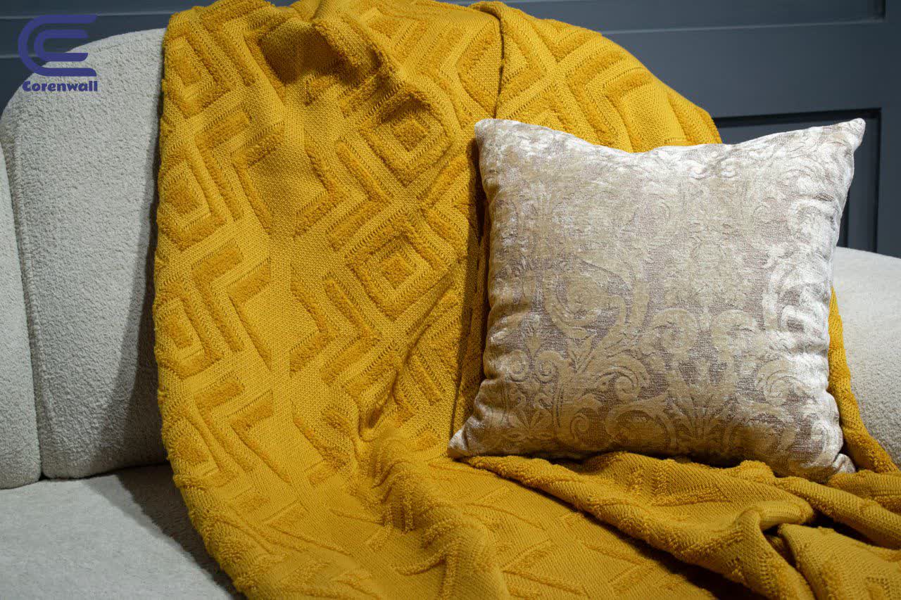 شال مبل تمام پانچ سایز 190در140